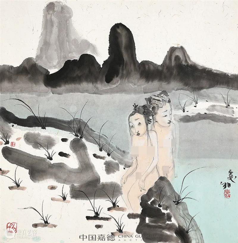 时代语境下的水墨丨中国嘉德2021秋拍 中国 水墨 语境 时代 嘉德 书画 专场 封面 封底 历史 崇真艺客