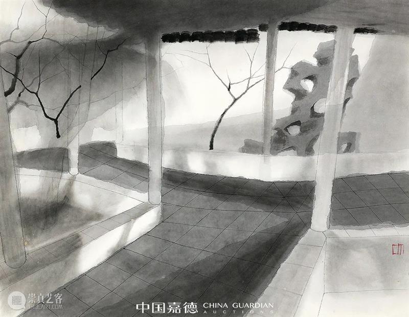 时代语境下的水墨丨中国嘉德2021秋拍 中国 水墨 语境 时代 嘉德 书画 专场 封面 封底 历史 崇真艺客