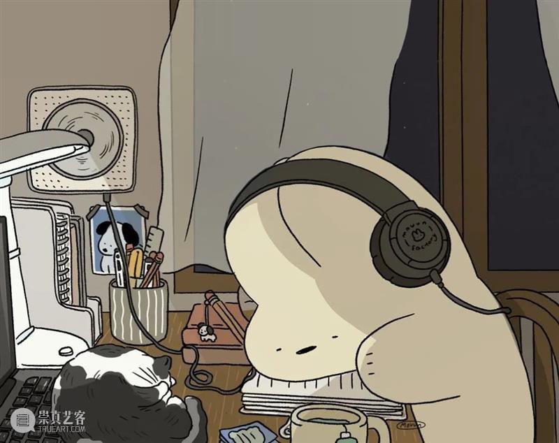 好基友的日常 基友 韩国 插画师 mouun factory 笔下 小动物 日子 作品 往期 崇真艺客