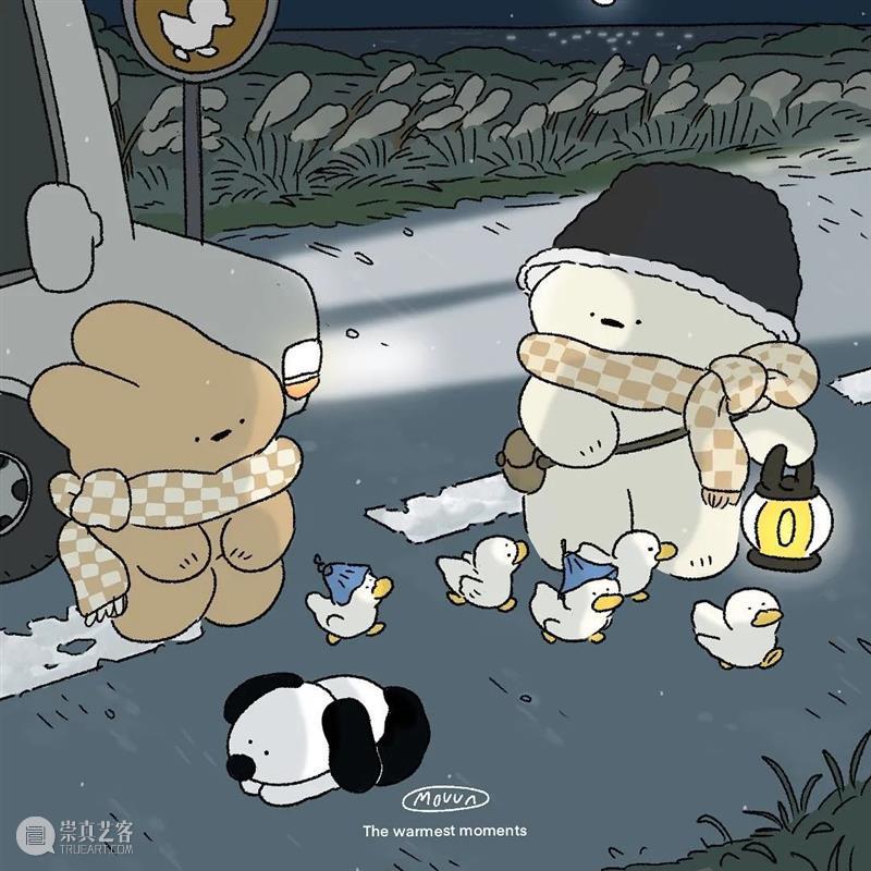 好基友的日常 基友 韩国 插画师 mouun factory 笔下 小动物 日子 作品 往期 崇真艺客