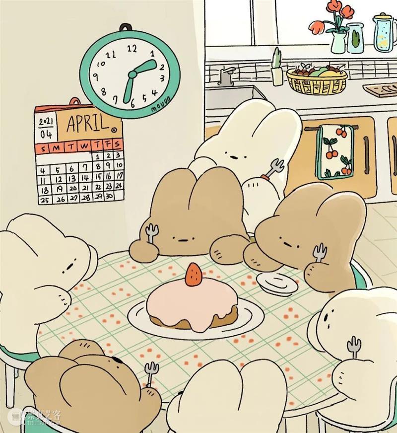 好基友的日常 基友 韩国 插画师 mouun factory 笔下 小动物 日子 作品 往期 崇真艺客
