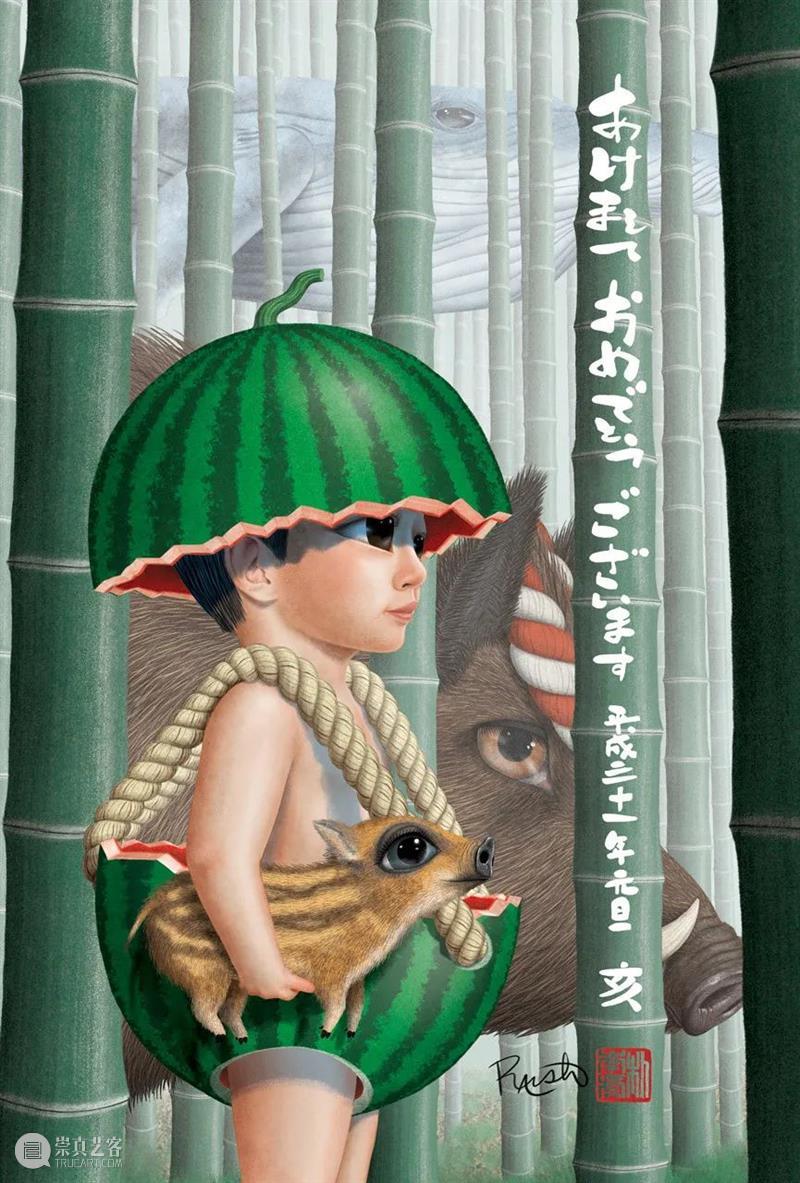 创意丨摸不着头脑的插画，全都是奇奇怪怪的脑洞 脑洞 创意 头脑 插画 上方 中国舞台美术学会 右上 星标 本文 庞门 崇真艺客
