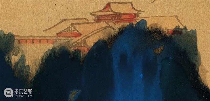 北京保利2021秋拍丨无象之象 纵横古今：张大千《丁未泼彩》领衔呈献 张大千 丁未泼彩 北京保利 无象之 古今 泼彩 山水画 中国 画坛 先生 崇真艺客