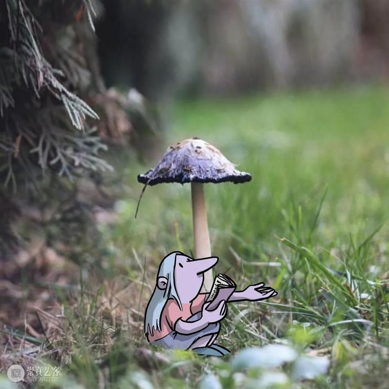 当生活中出现奇奇怪怪的“人物”时，居然感觉挺有意思 ~ 生活 人物 END 崇真艺客