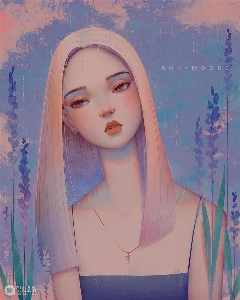 绘画丨她画的女性都好温柔，看上去跟平静的湖水一样 绘画 女性 湖水 上方 中国舞台美术学会 右上 星标 本文 画家 联盟 崇真艺客