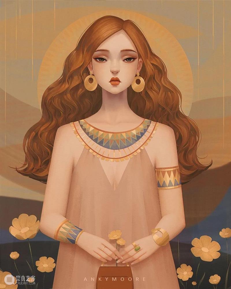 绘画丨她画的女性都好温柔，看上去跟平静的湖水一样 绘画 女性 湖水 上方 中国舞台美术学会 右上 星标 本文 画家 联盟 崇真艺客