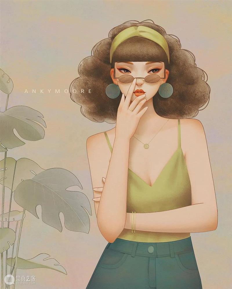 绘画丨她画的女性都好温柔，看上去跟平静的湖水一样 绘画 女性 湖水 上方 中国舞台美术学会 右上 星标 本文 画家 联盟 崇真艺客
