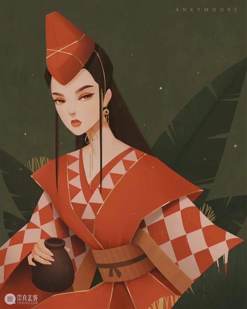 绘画丨她画的女性都好温柔，看上去跟平静的湖水一样 绘画 女性 湖水 上方 中国舞台美术学会 右上 星标 本文 画家 联盟 崇真艺客