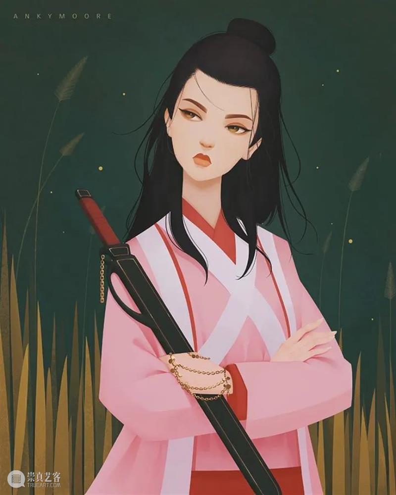 绘画丨她画的女性都好温柔，看上去跟平静的湖水一样 绘画 女性 湖水 上方 中国舞台美术学会 右上 星标 本文 画家 联盟 崇真艺客
