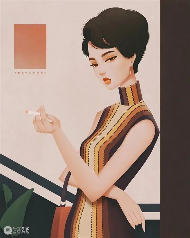绘画丨她画的女性都好温柔，看上去跟平静的湖水一样 绘画 女性 湖水 上方 中国舞台美术学会 右上 星标 本文 画家 联盟 崇真艺客