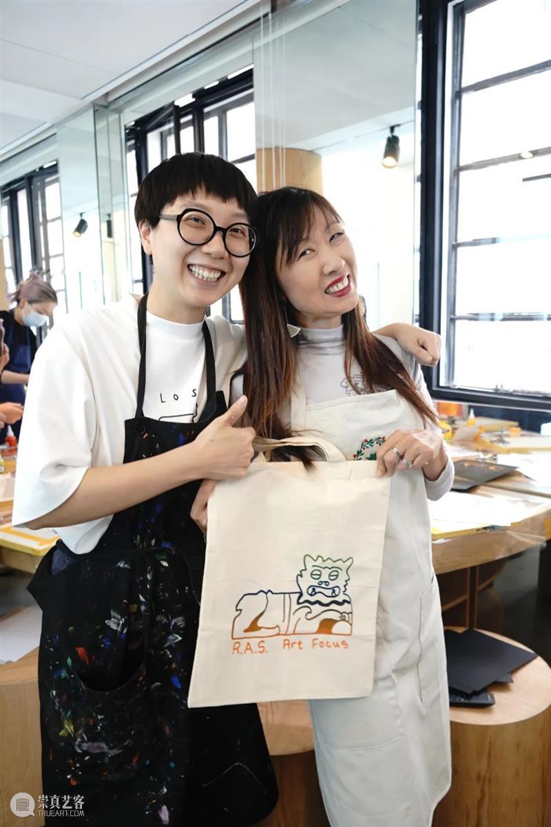 【展览知多点·活动回顾】万物皆可印——丝网印刷 丝网 活动 万物 编者按 RAM 版画 导师 木耳 上海外滩美术馆 现场 崇真艺客