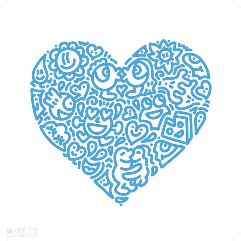 藝術門 Pearl Lam Galleries | Artsy独家发售Mr Doodle《Pop Heart》系列 Artsy Doodle Heart 系列 藝術門 全球 线上 艺术品 平台 藝術門画廊 崇真艺客