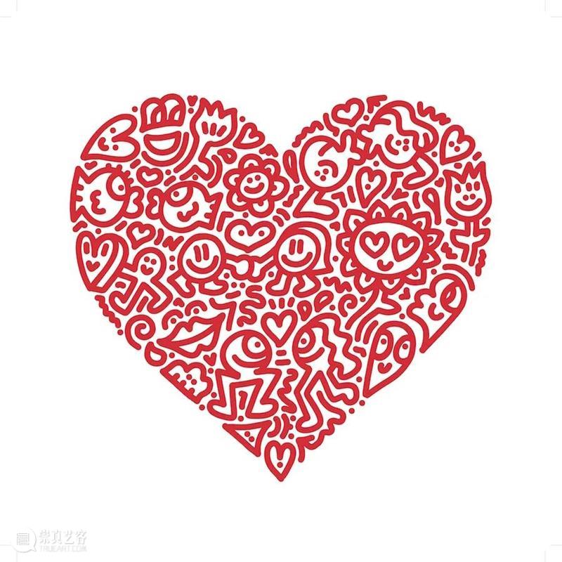 藝術門 Pearl Lam Galleries | Artsy独家发售Mr Doodle《Pop Heart》系列 Artsy Doodle Heart 系列 藝術門 全球 线上 艺术品 平台 藝術門画廊 崇真艺客
