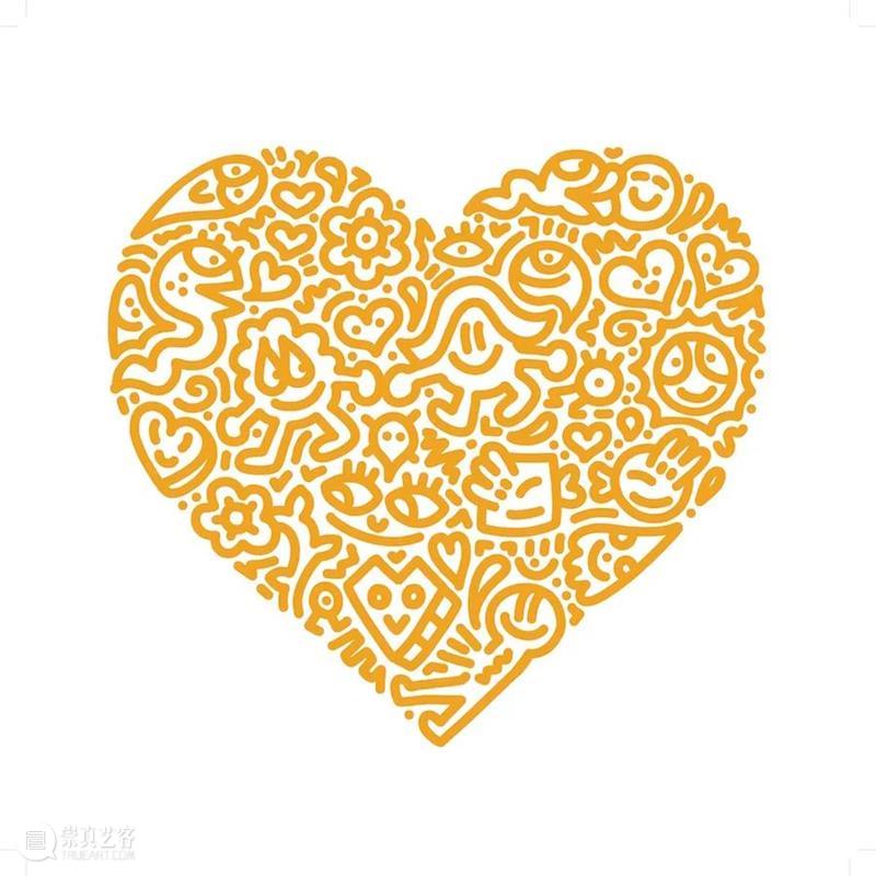 藝術門 Pearl Lam Galleries | Artsy独家发售Mr Doodle《Pop Heart》系列 Artsy Doodle Heart 系列 藝術門 全球 线上 艺术品 平台 藝術門画廊 崇真艺客