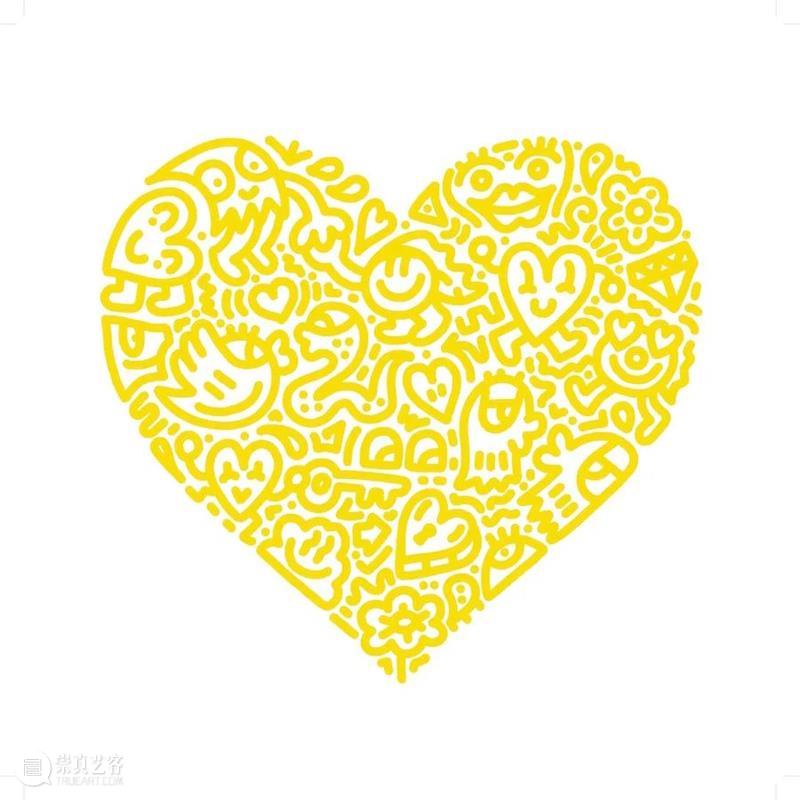 藝術門 Pearl Lam Galleries | Artsy独家发售Mr Doodle《Pop Heart》系列 Artsy Doodle Heart 系列 藝術門 全球 线上 艺术品 平台 藝術門画廊 崇真艺客