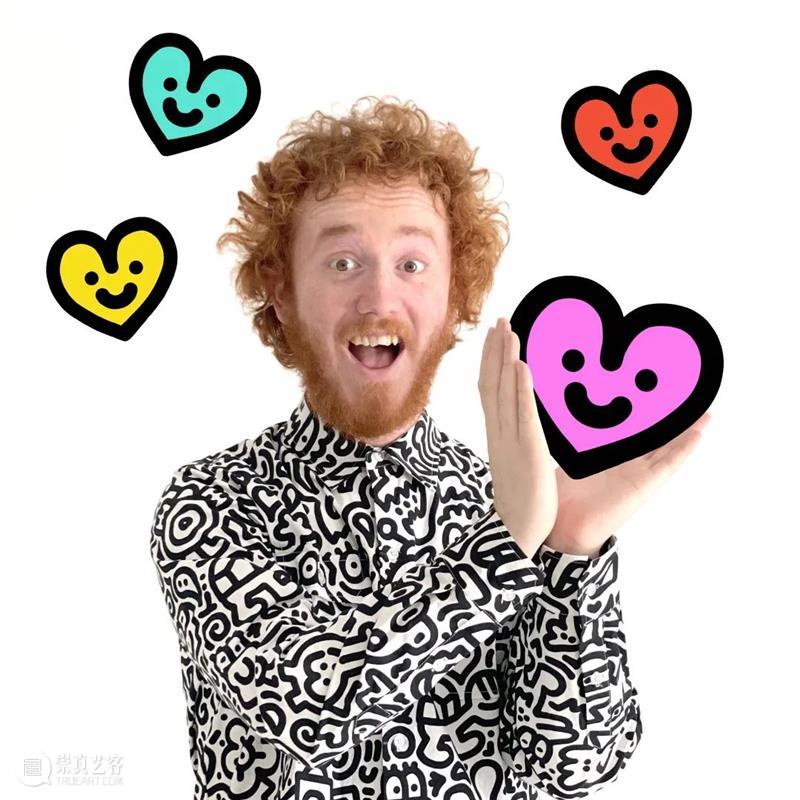 藝術門 Pearl Lam Galleries | Artsy独家发售Mr Doodle《Pop Heart》系列 Artsy Doodle Heart 系列 藝術門 全球 线上 艺术品 平台 藝術門画廊 崇真艺客