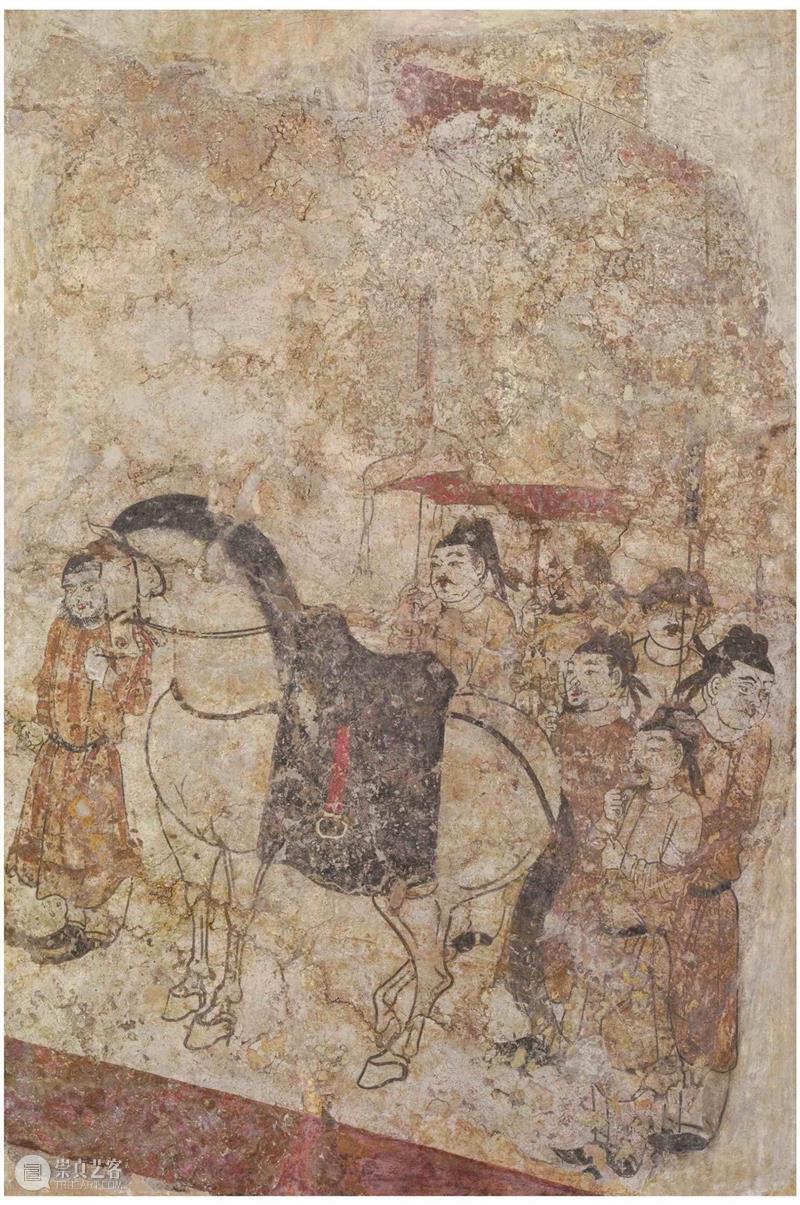 唐墓壁画：中国绘画史上璀璨的明珠 中国 壁画 绘画史 明珠 唐墓 上方 青铜器 账号 人与人 缘份 崇真艺客