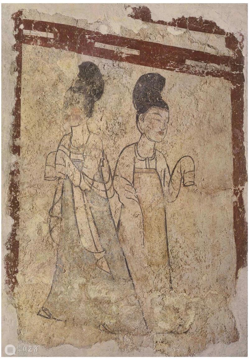 唐墓壁画：中国绘画史上璀璨的明珠 中国 壁画 绘画史 明珠 唐墓 上方 青铜器 账号 人与人 缘份 崇真艺客
