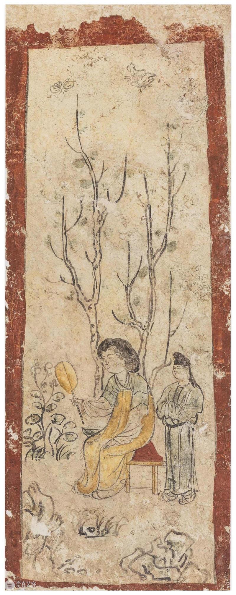 唐墓壁画：中国绘画史上璀璨的明珠 中国 壁画 绘画史 明珠 唐墓 上方 青铜器 账号 人与人 缘份 崇真艺客