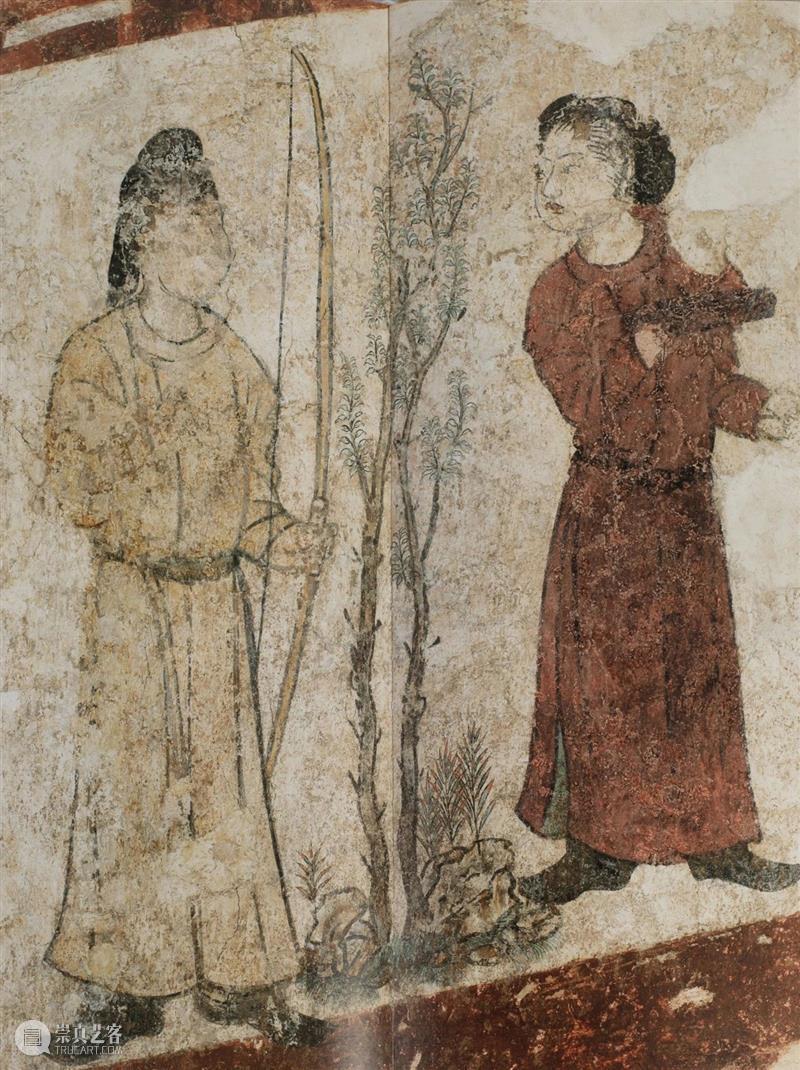 唐墓壁画：中国绘画史上璀璨的明珠 中国 壁画 绘画史 明珠 唐墓 上方 青铜器 账号 人与人 缘份 崇真艺客