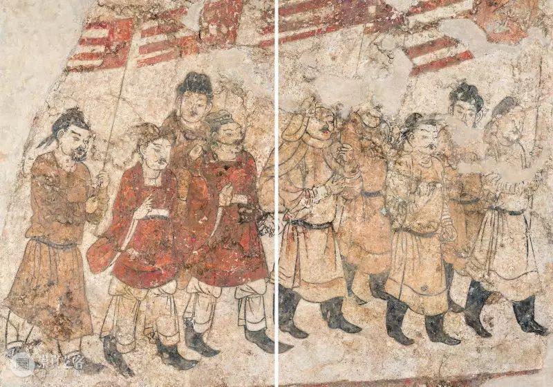 唐墓壁画：中国绘画史上璀璨的明珠 中国 壁画 绘画史 明珠 唐墓 上方 青铜器 账号 人与人 缘份 崇真艺客