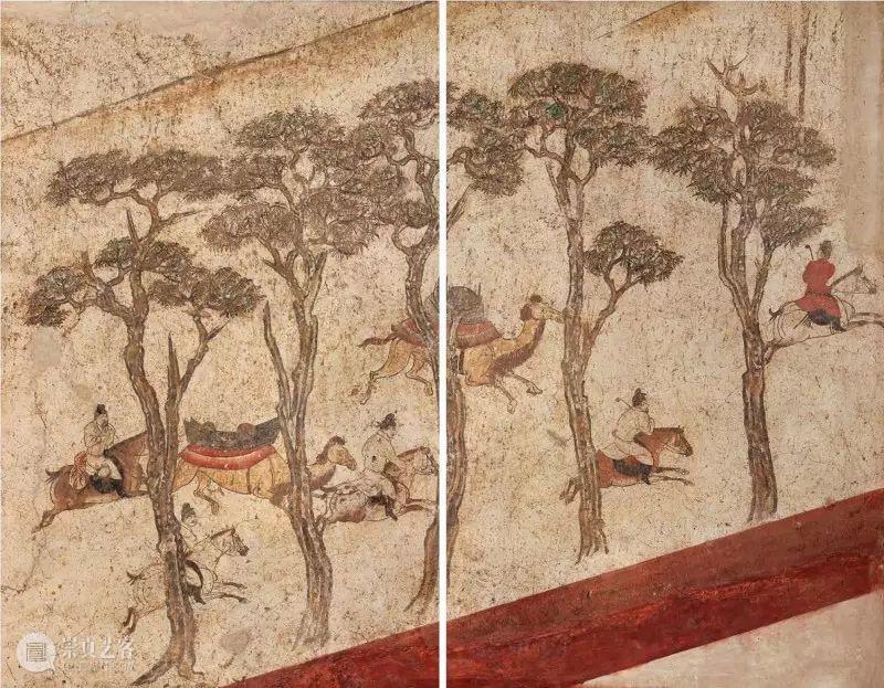 唐墓壁画：中国绘画史上璀璨的明珠 中国 壁画 绘画史 明珠 唐墓 上方 青铜器 账号 人与人 缘份 崇真艺客