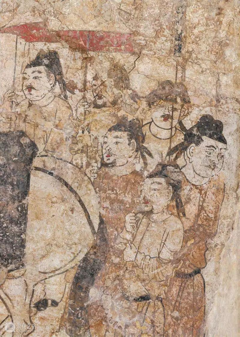 唐墓壁画：中国绘画史上璀璨的明珠 中国 壁画 绘画史 明珠 唐墓 上方 青铜器 账号 人与人 缘份 崇真艺客