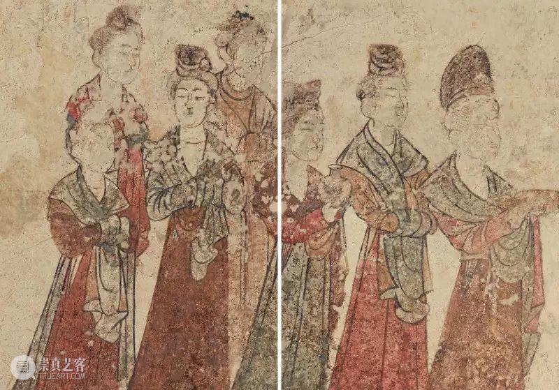 唐墓壁画：中国绘画史上璀璨的明珠 中国 壁画 绘画史 明珠 唐墓 上方 青铜器 账号 人与人 缘份 崇真艺客