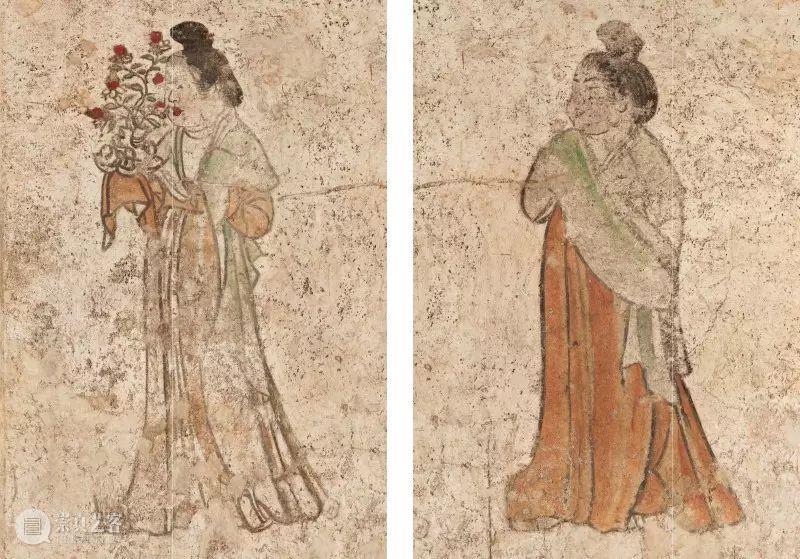 唐墓壁画：中国绘画史上璀璨的明珠 中国 壁画 绘画史 明珠 唐墓 上方 青铜器 账号 人与人 缘份 崇真艺客
