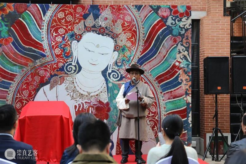 “妙像焕彩 化境入微——西藏日喀则地区13-15世纪壁画专题展”正式开幕 焕彩 化境 西藏日喀则 地区 世纪壁画 专题展 徐汇区 艺术馆 西藏自治区日喀则市文化局 上海市 崇真艺客