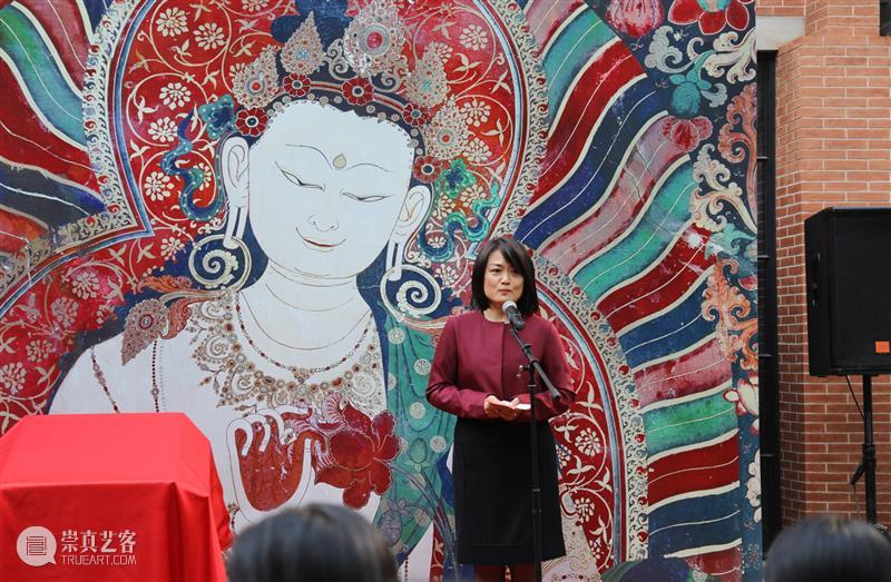 “妙像焕彩 化境入微——西藏日喀则地区13-15世纪壁画专题展”正式开幕 焕彩 化境 西藏日喀则 地区 世纪壁画 专题展 徐汇区 艺术馆 西藏自治区日喀则市文化局 上海市 崇真艺客