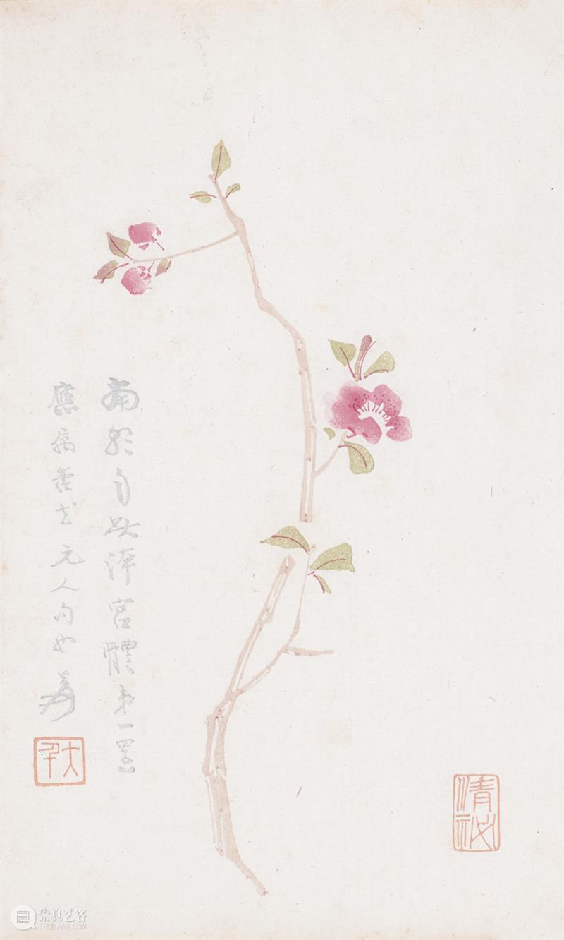 好好题诗咏玉钩——张大千画笺里的故事 咏玉钩 张大千 故事 张楠 文人画家 笺纸 画笺 文人画笺 此时 艺术 崇真艺客