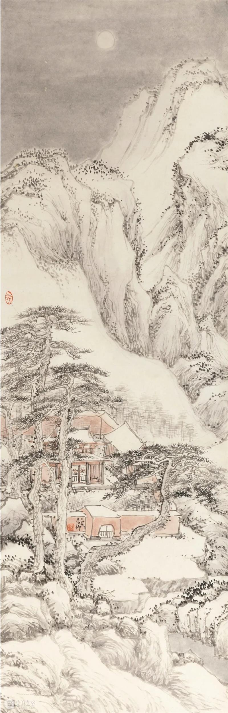 【山中】参展艺术家专栏｜王素柳&朱正 艺术家 专栏 王素柳 朱正 山中 山中何所有 林海钟 学生们 山水 作品 崇真艺客
