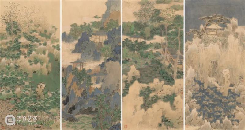 【山中】参展艺术家专栏｜王素柳&朱正 艺术家 专栏 王素柳 朱正 山中 山中何所有 林海钟 学生们 山水 作品 崇真艺客