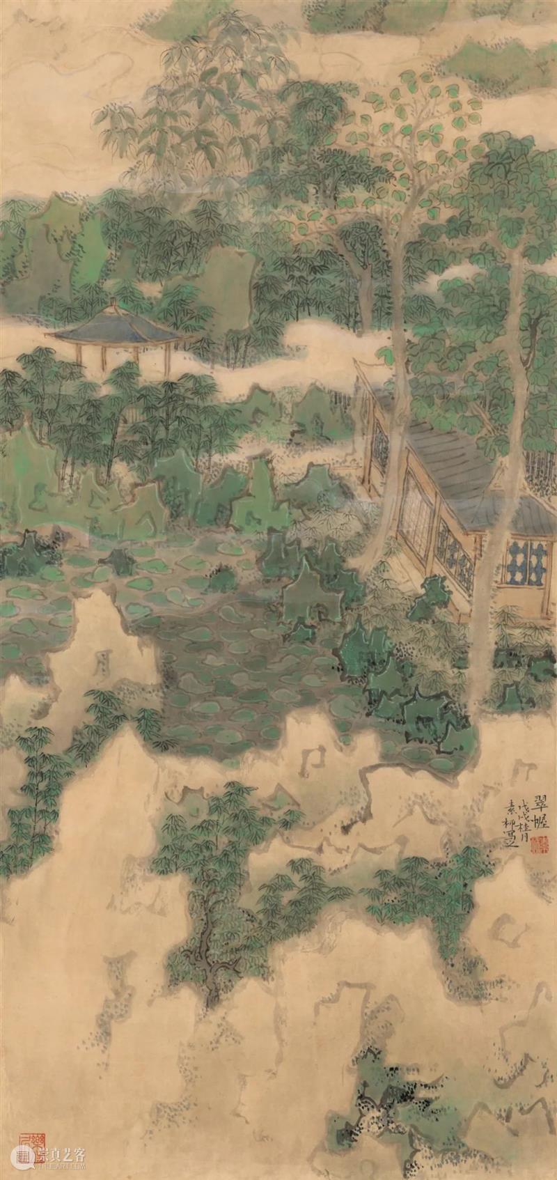【山中】参展艺术家专栏｜王素柳&朱正 艺术家 专栏 王素柳 朱正 山中 山中何所有 林海钟 学生们 山水 作品 崇真艺客