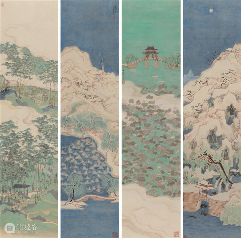 【山中】参展艺术家专栏｜王素柳&朱正 艺术家 专栏 王素柳 朱正 山中 山中何所有 林海钟 学生们 山水 作品 崇真艺客