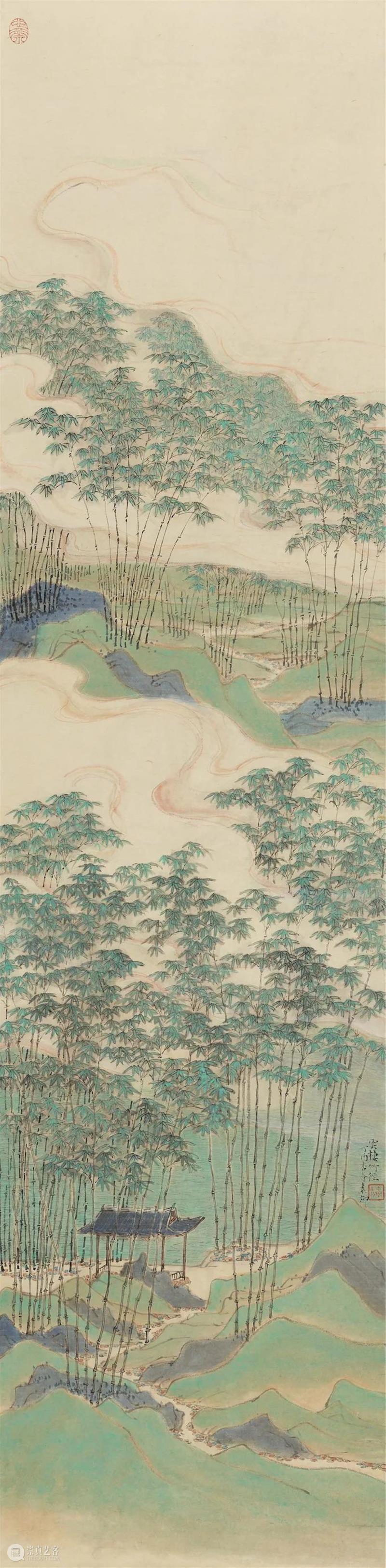 【山中】参展艺术家专栏｜王素柳&朱正 艺术家 专栏 王素柳 朱正 山中 山中何所有 林海钟 学生们 山水 作品 崇真艺客