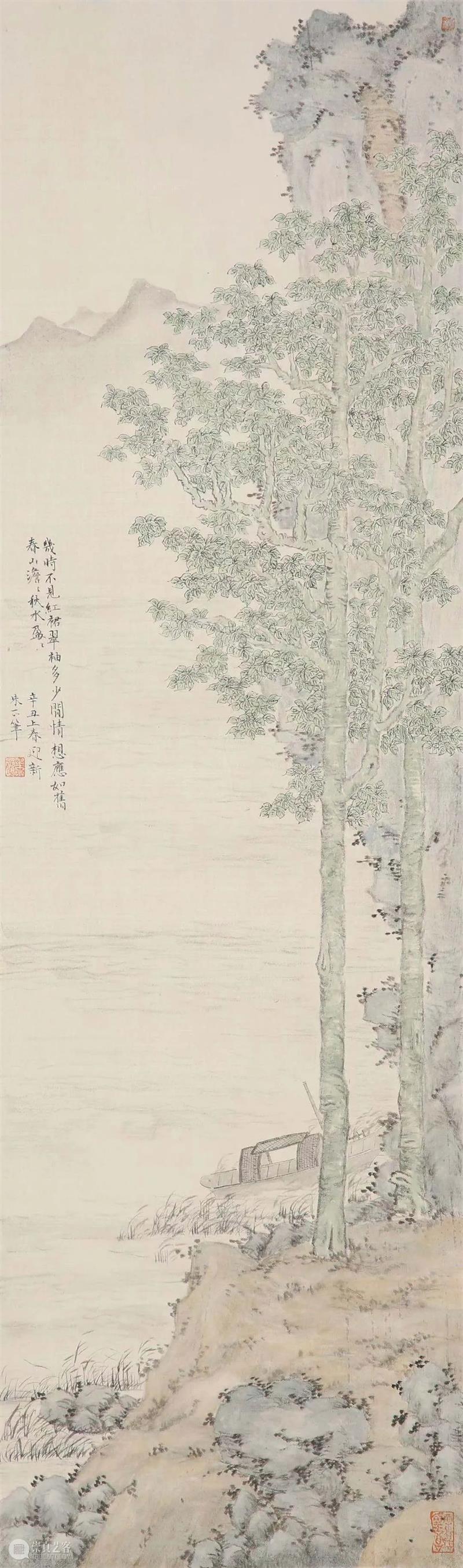【山中】参展艺术家专栏｜王素柳&朱正 艺术家 专栏 王素柳 朱正 山中 山中何所有 林海钟 学生们 山水 作品 崇真艺客