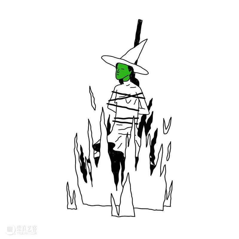 【简笔画】女巫的日常生活，居然有点可爱是怎么回事 女巫 日常生活 回事 END 崇真艺客