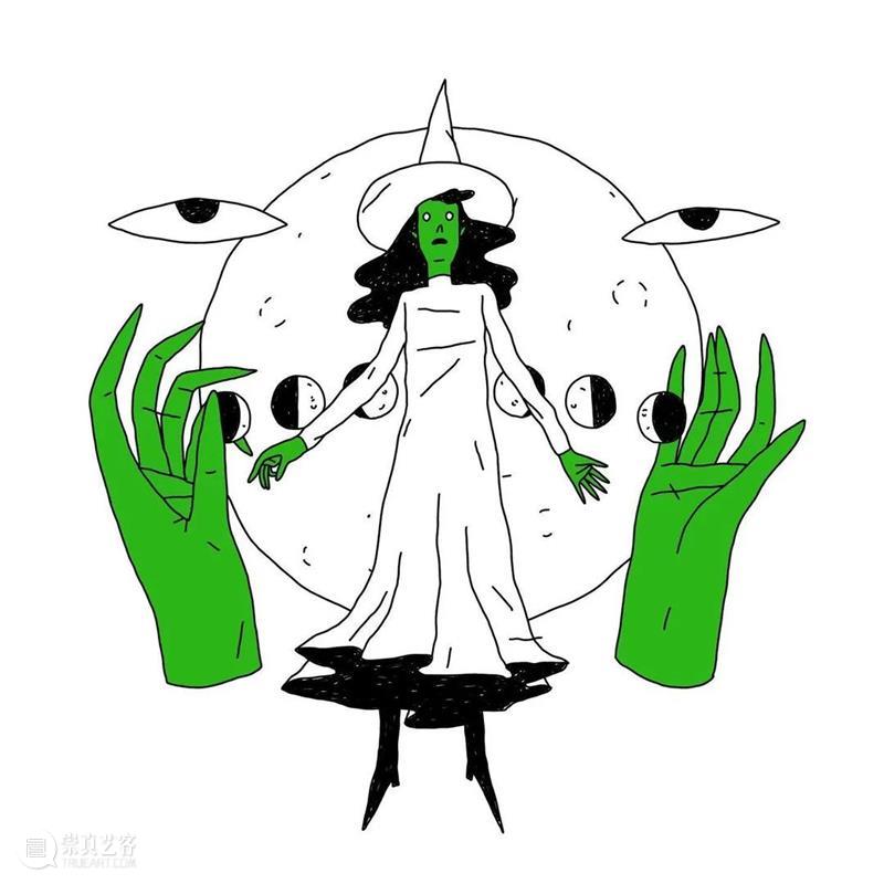 【简笔画】女巫的日常生活，居然有点可爱是怎么回事 女巫 日常生活 回事 END 崇真艺客
