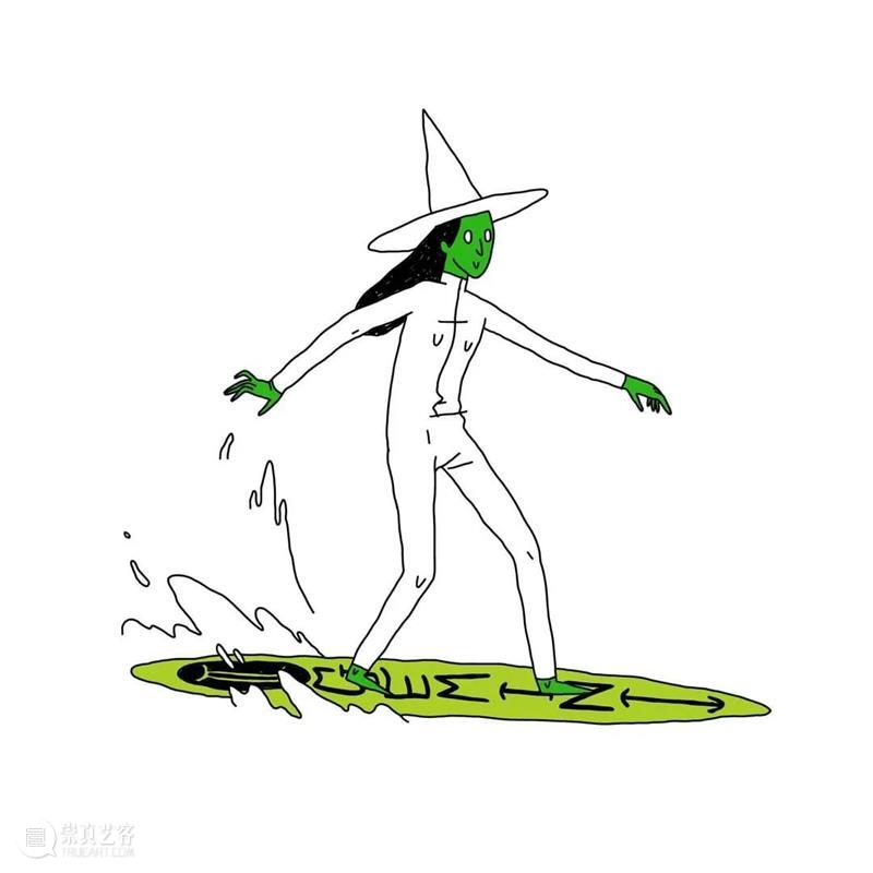 【简笔画】女巫的日常生活，居然有点可爱是怎么回事 女巫 日常生活 回事 END 崇真艺客