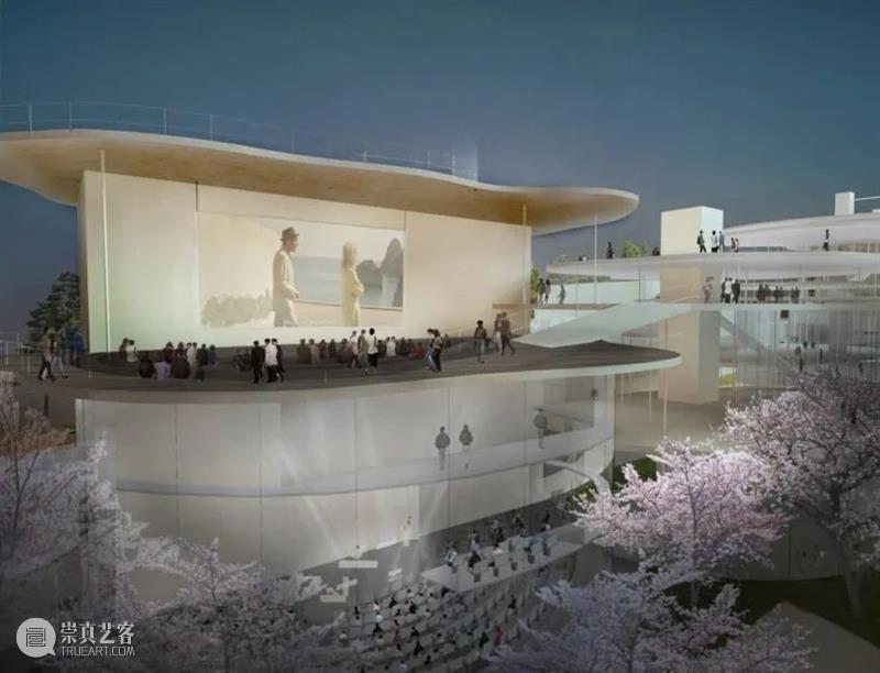 ‘花瓣’梯田，石上纯也‘德岛市文化艺术厅’方案公布 石上纯也 德岛市 文化 艺术 方案 花瓣 梯田 建筑 事务所 日本 崇真艺客
