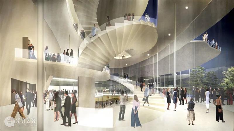 ‘花瓣’梯田，石上纯也‘德岛市文化艺术厅’方案公布 石上纯也 德岛市 文化 艺术 方案 花瓣 梯田 建筑 事务所 日本 崇真艺客