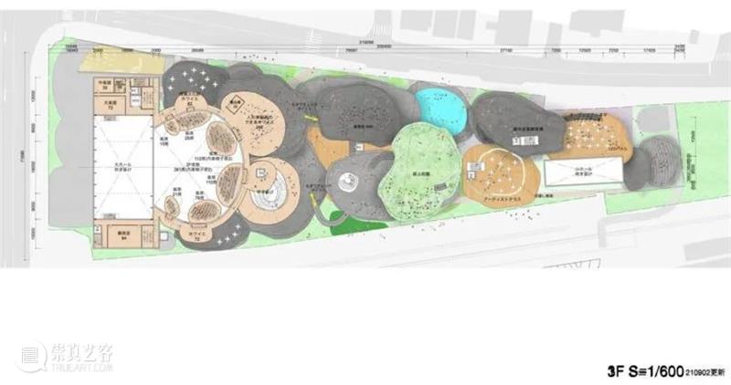 ‘花瓣’梯田，石上纯也‘德岛市文化艺术厅’方案公布 石上纯也 德岛市 文化 艺术 方案 花瓣 梯田 建筑 事务所 日本 崇真艺客