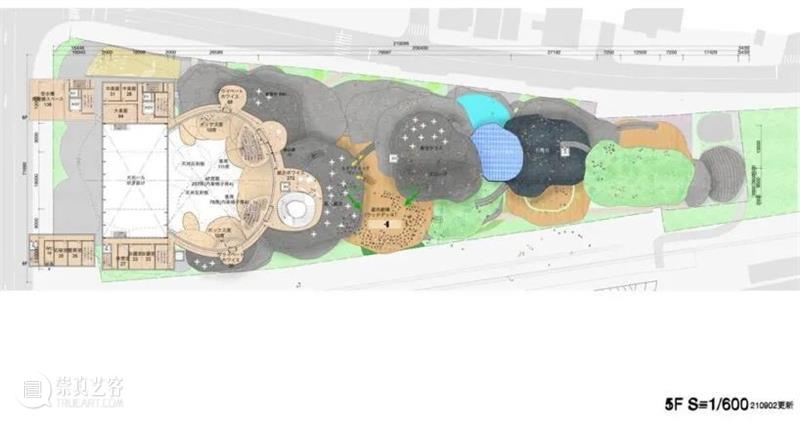 ‘花瓣’梯田，石上纯也‘德岛市文化艺术厅’方案公布 石上纯也 德岛市 文化 艺术 方案 花瓣 梯田 建筑 事务所 日本 崇真艺客