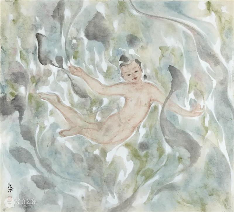 山中何所有 · 造像 | 潘汶汛 潘汶汛 山中何所有 月光下 绢本 团扇 阴澍雨 图式 来源 时间 距离 崇真艺客