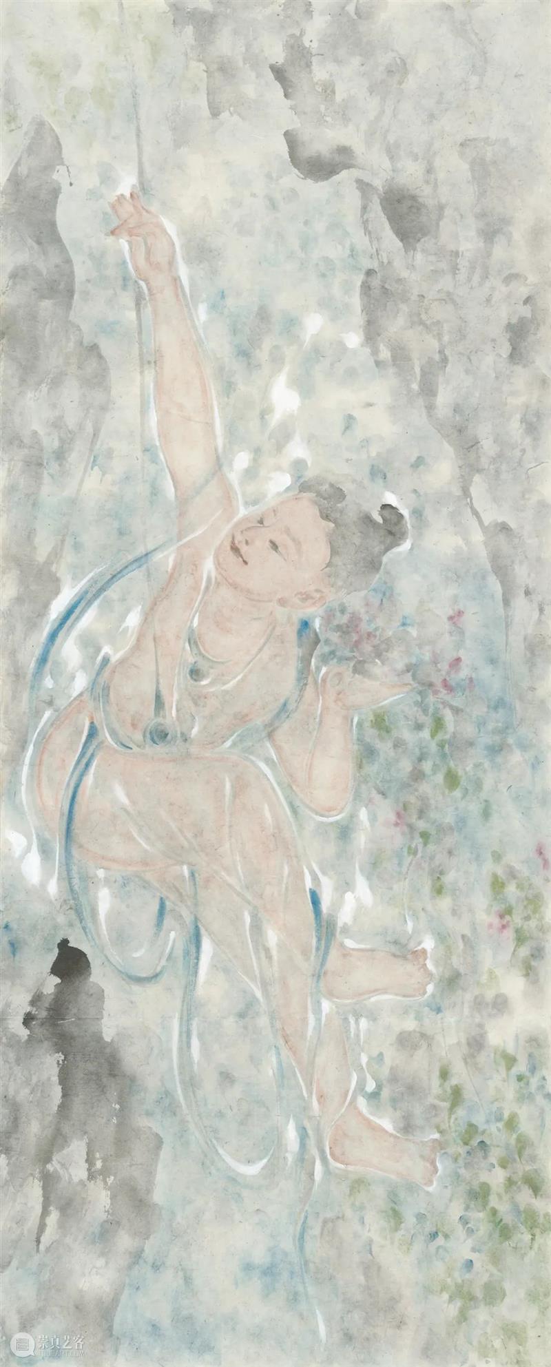 山中何所有 · 造像 | 潘汶汛 潘汶汛 山中何所有 月光下 绢本 团扇 阴澍雨 图式 来源 时间 距离 崇真艺客