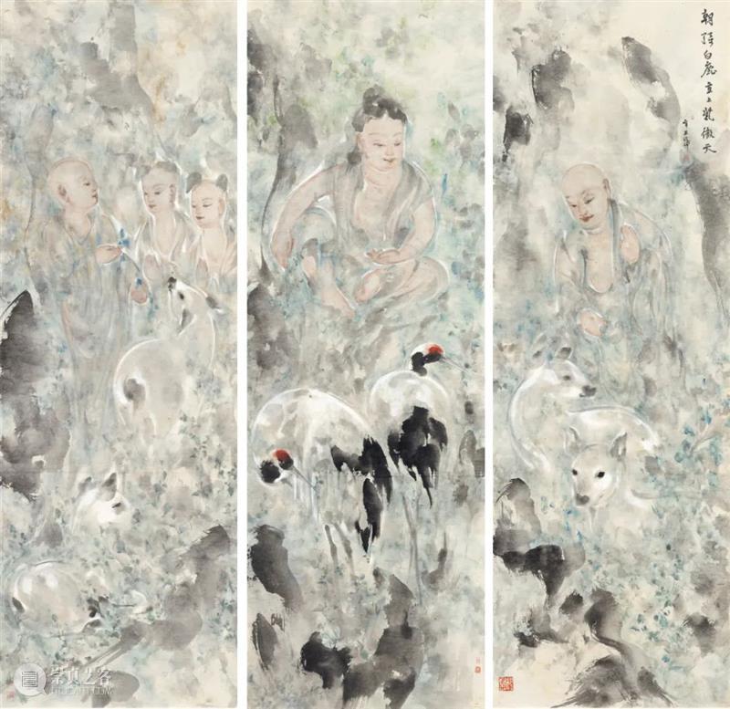 山中何所有 · 造像 | 潘汶汛 潘汶汛 山中何所有 月光下 绢本 团扇 阴澍雨 图式 来源 时间 距离 崇真艺客