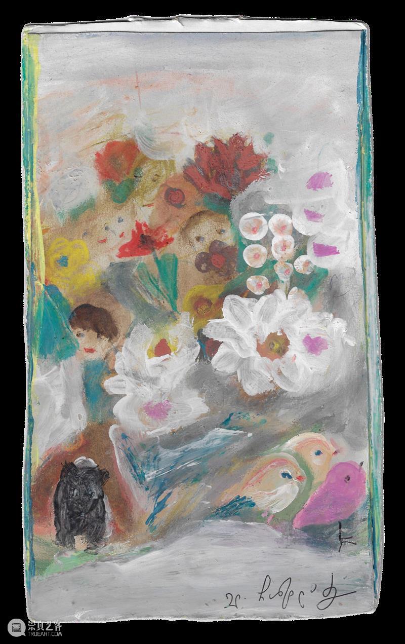 同行/斑斓的随心抒发 | Elene Chantladze 视频资讯 同行 同行 材料 艺术 作品 纸片 纸板 巧克力 油漆 盒盖 石头 崇真艺客