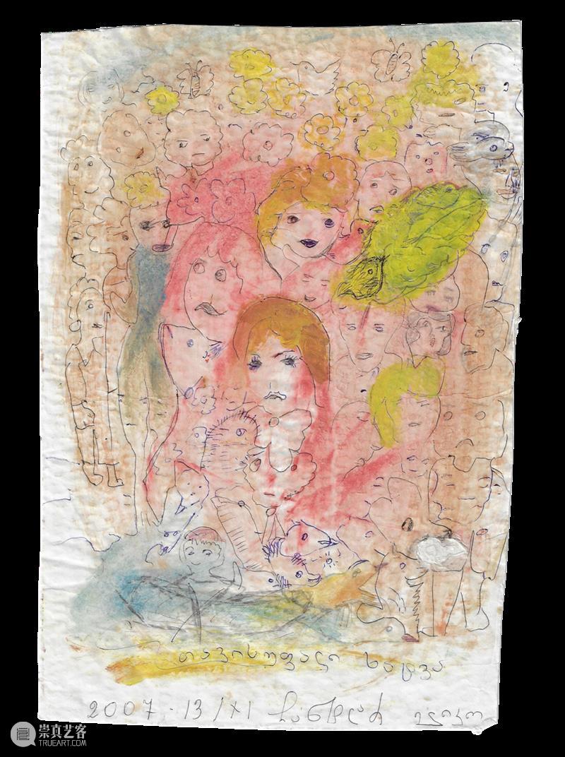 同行/斑斓的随心抒发 | Elene Chantladze 视频资讯 同行 同行 材料 艺术 作品 纸片 纸板 巧克力 油漆 盒盖 石头 崇真艺客